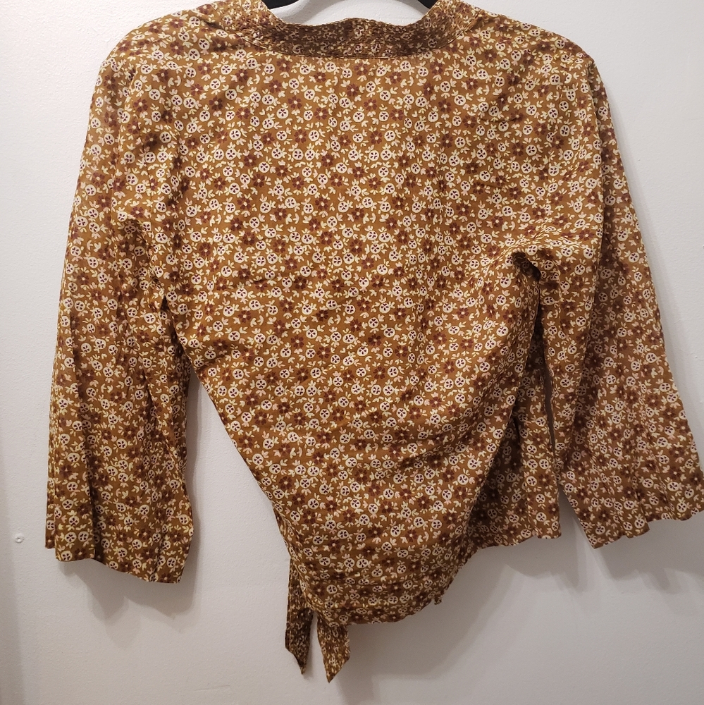 DOEN Isle Wrap Top Size XS (RARE) - Picture 3 of 7